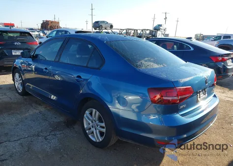 2018 Volkswagen Jetta 1.4T S from USA, damaged, VIN 3VW2B7AJ5JM214240